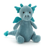 Jellycat: przytulanka mały smok Little Puff 16 cm - Noski Noski