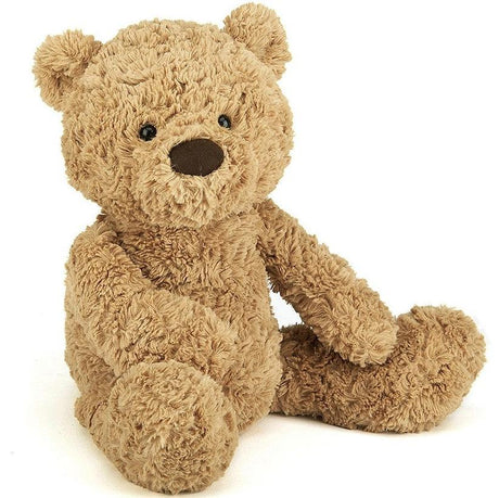 Miś Jellycat Bumbly Bear 57 cm, puszysty pluszak, idealny dla maluszka do przytulania i zabawy od pierwszych dni życia.