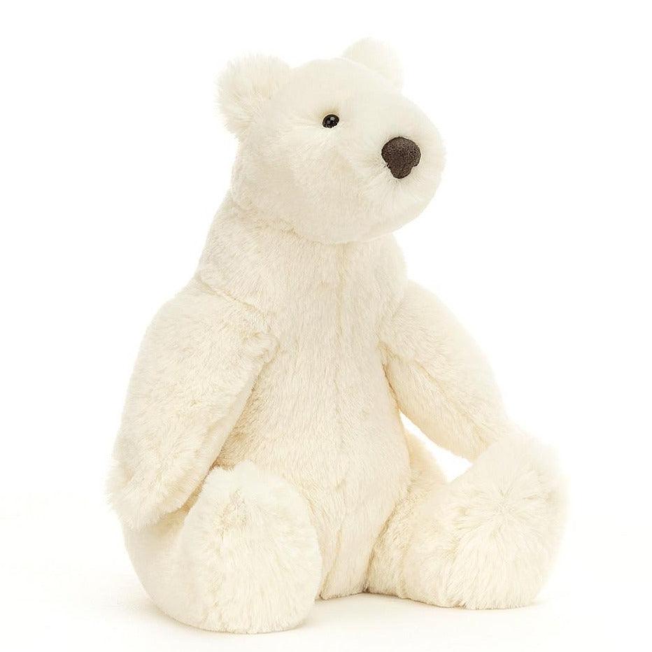 Jellycat: przytulanka miś polarny Hugga Polar Bear 22 cm - Noski Noski