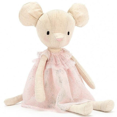 Jellycat: przytulanka myszka Jolie 30 cm - Noski Noski