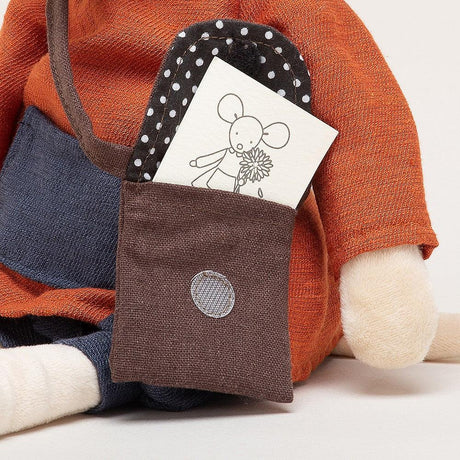 Jellycat: przytulanka myszka Pedlar Mouse 31 cm - Noski Noski