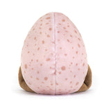 Jellycat: przytulanka nakrapiane jajko różowe Eggsquisite Pink Egg 10 cm - Noski Noski