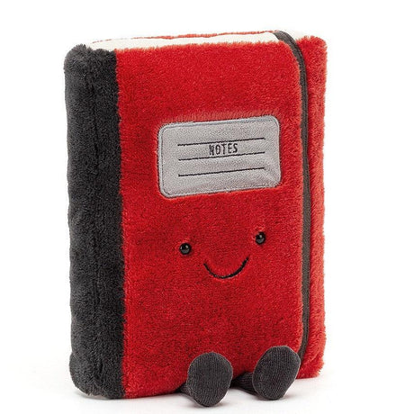 Jellycat: przytulanka notes Smart Stationery Notebook 25 cm - Noski Noski