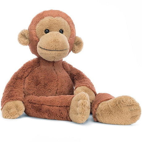 Maskotka Orangutan Jellycat Pongo 59 cm z mięciutkim futerkiem, idealna do zabaw, tulenia i drzemek.