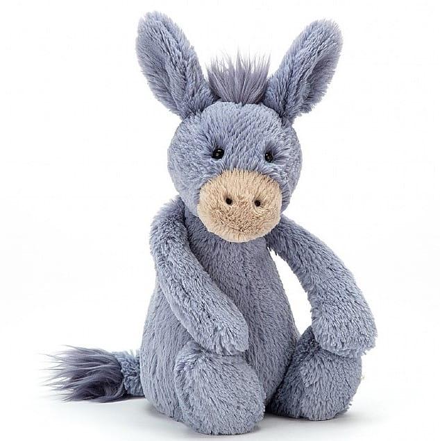 Jellycat: przytulanka osiołek Bashful Donkey 29 cm - Noski Noski