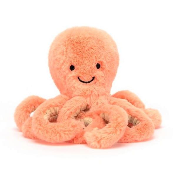 Jellycat: przytulanka ośmiornica Tiny Octopus 14 cm - Noski Noski
