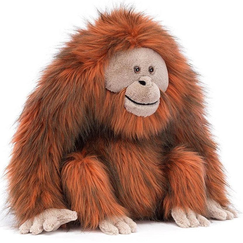 Orangutan Jellycat Oswald Pluszak 34 cm, realistyczny wygląd, miękkie futerko, idealna maskotka dla dzieci.