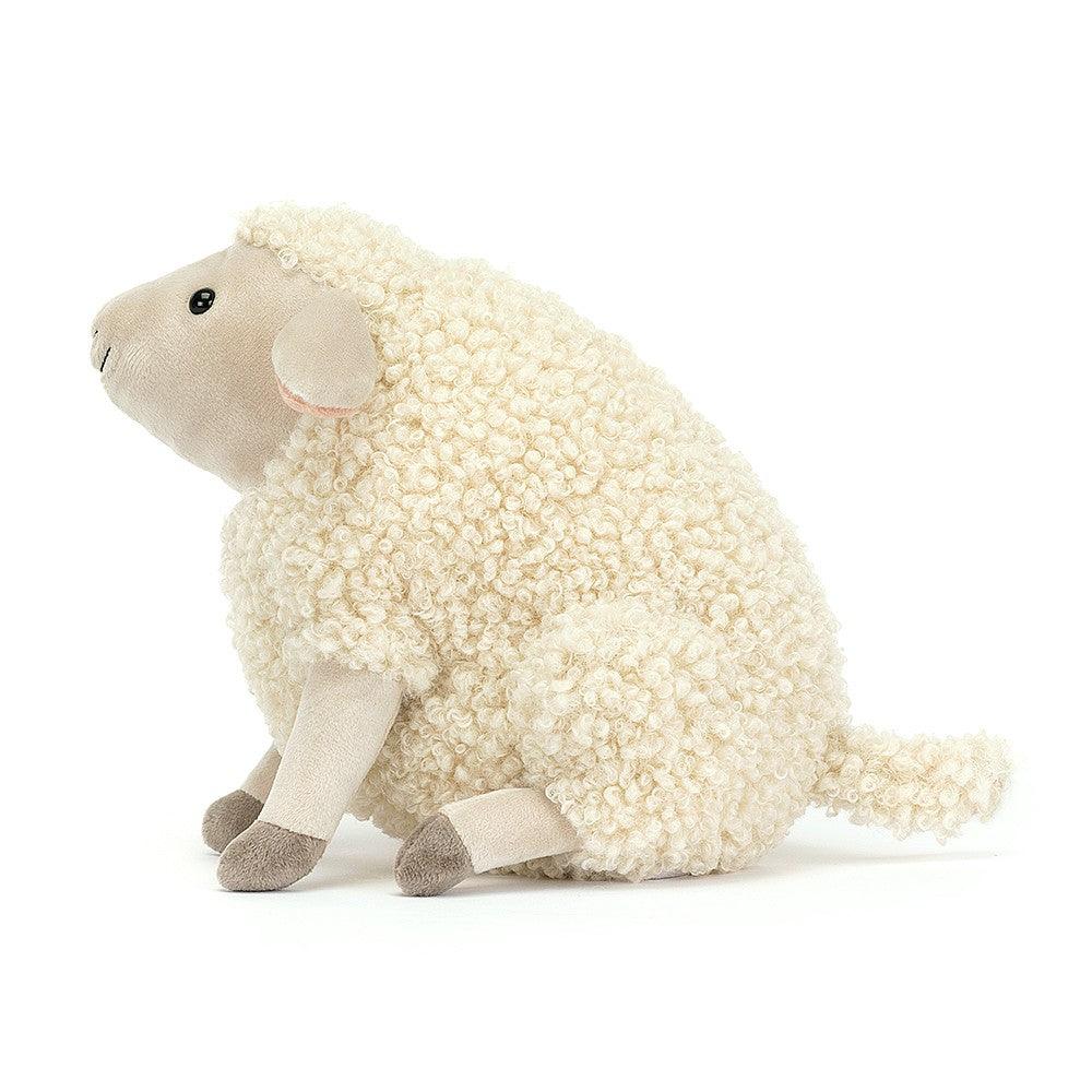 Jellycat: przytulanka owieczka Burly Boo Sheep 19 cm - Noski Noski