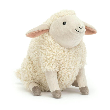 Jellycat: przytulanka owieczka Burly Boo Sheep 19 cm - Noski Noski