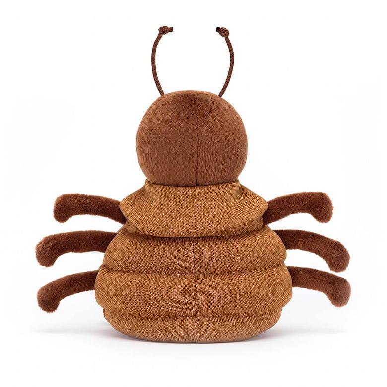 Jellycat: przytulanka pająk Anoraknid Brown Spider 13 cm - Noski Noski