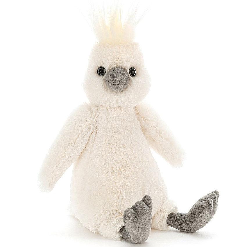 Jellycat: przytulanka papuga kakadu Bashful Cockatoo 31 cm - Noski Noski