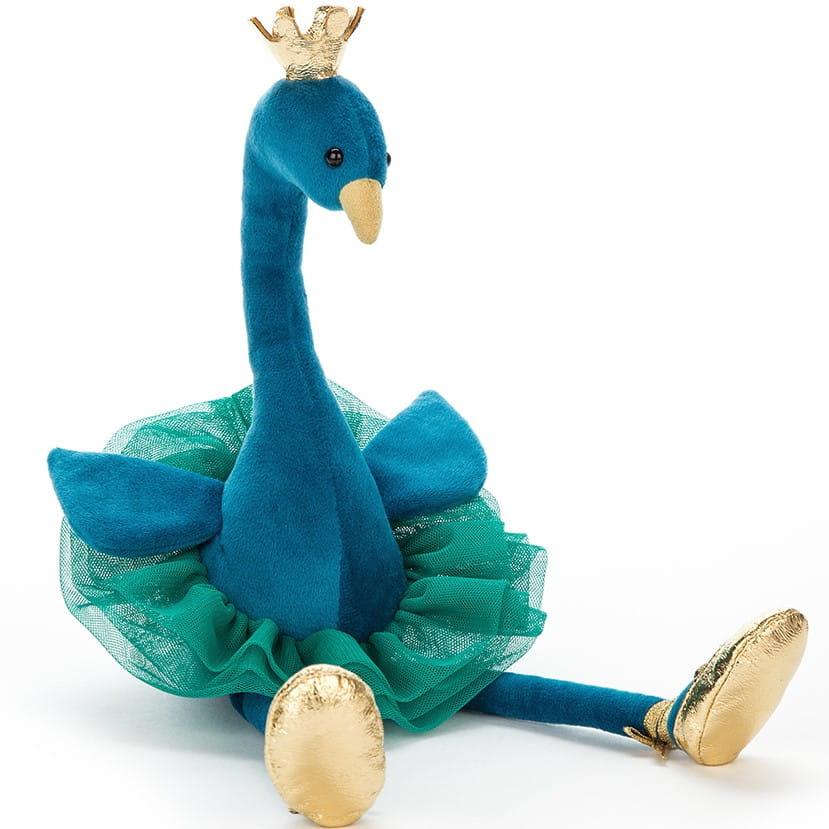 Jellycat: przytulanka paw w koronie Fancy Peacock 34 cm - Noski Noski