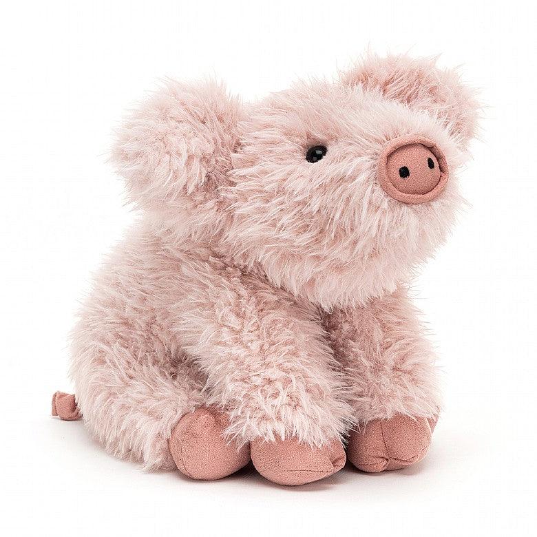 Jellycat: przytulanka pękata świnka Curvie Pig 24 cm - Noski Noski