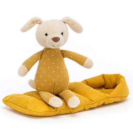 Jellycat: przytulanka pies w śpiworku Snuggler Puppy 23 cm - Noski Noski