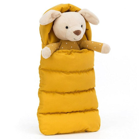 Jellycat: przytulanka pies w śpiworku Snuggler Puppy 23 cm - Noski Noski