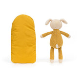 Jellycat: przytulanka pies w śpiworku Snuggler Puppy 23 cm - Noski Noski
