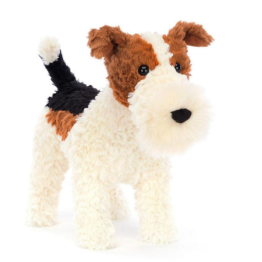 Jellycat: przytulanka piesek Hector Fox Terrier 23 cm - Noski Noski