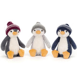 Jellycat: przytulanka pingwinek w czapce Bashful Bobble Hat Penguin 18 cm - Noski Noski