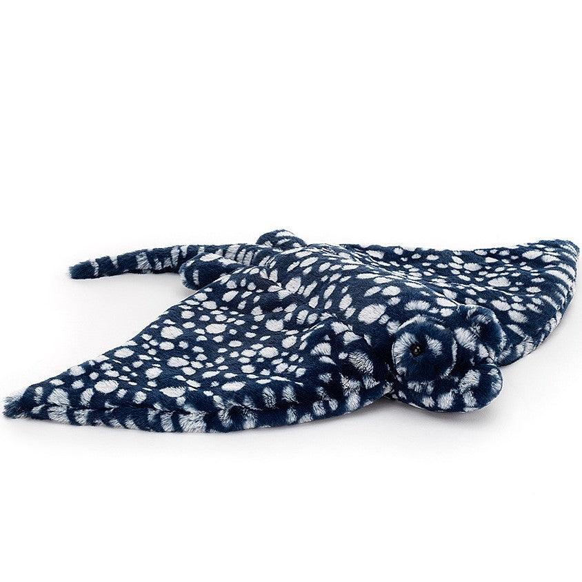 Jellycat: przytulanka płaszczka Ripple Leopard Ray 60 cm - Noski Noski