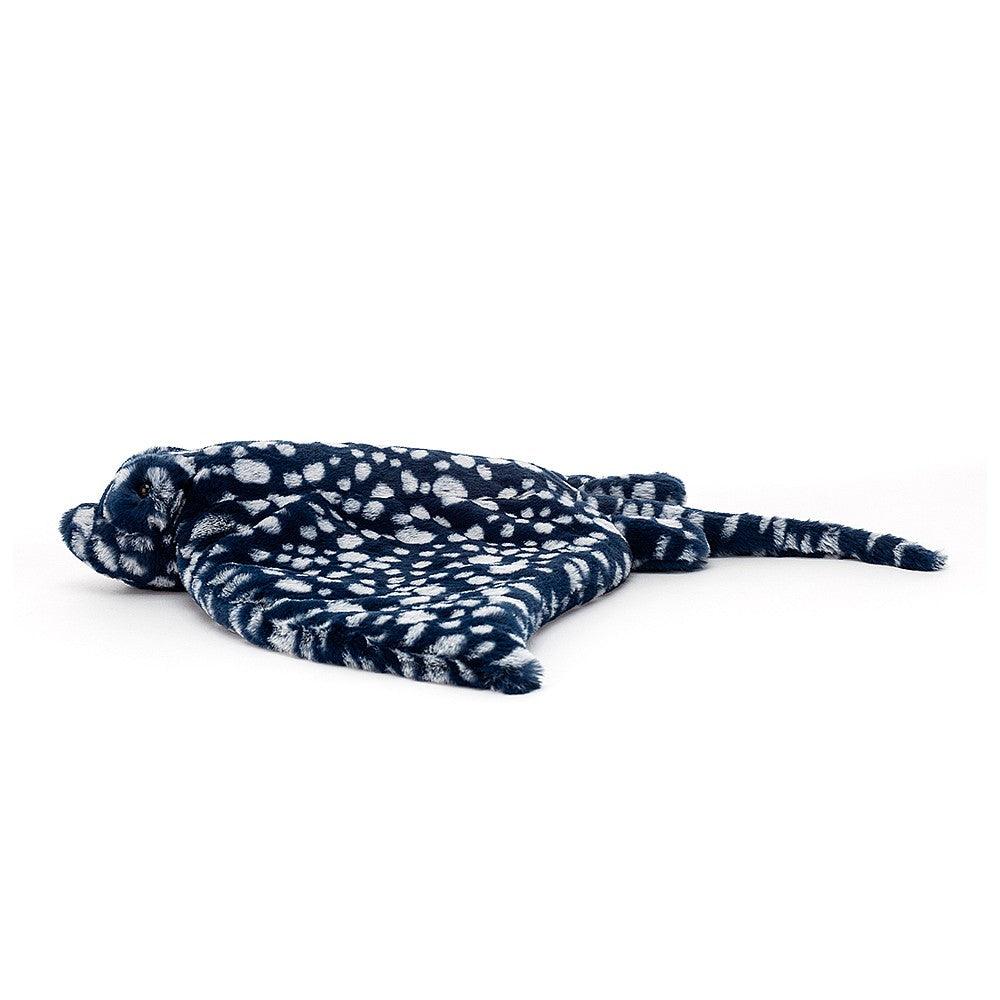 Jellycat: przytulanka płaszczka Ripple Leopard Ray 60 cm - Noski Noski