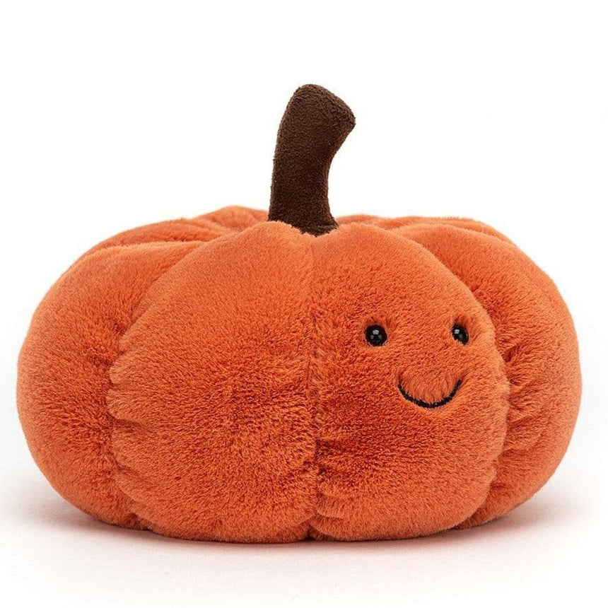 Jellycat: przytulanka pomarańczowa dynia Squishy Squash 12 cm - Noski Noski