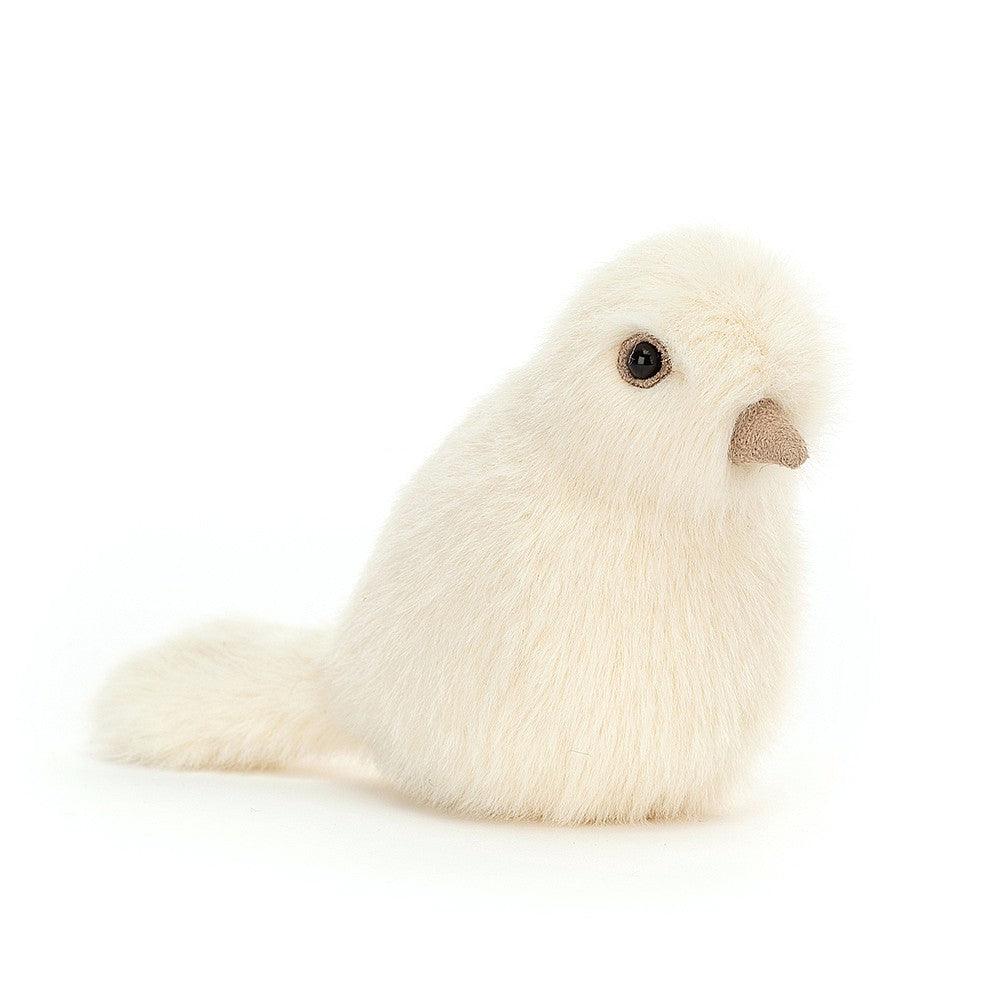Jellycat: przytulanka ptaszek gołąbek Birdling Dove 10 cm - Noski Noski
