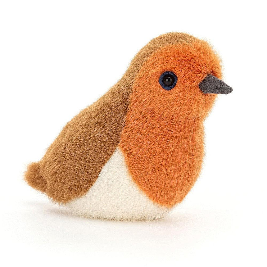 Jellycat: przytulanka ptaszek rudzik Birdling Robin 10 cm - Noski Noski