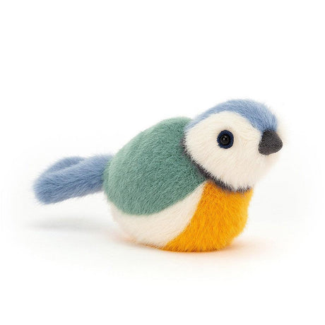 Jellycat: przytulanka ptaszek sikorka Birdling Blue Tit 10 cm - Noski Noski