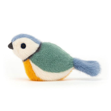 Jellycat: przytulanka ptaszek sikorka Birdling Blue Tit 10 cm - Noski Noski