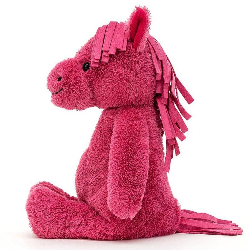 Jellycat: przytulanka różowy kucyk Cushy Pony 28 cm - Noski Noski