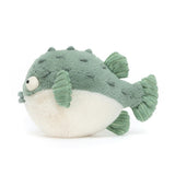 Jellycat: przytulanka ryba rozdymka Pacey Pufferfish 16 cm - Noski Noski