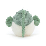 Jellycat: przytulanka ryba rozdymka Pacey Pufferfish 16 cm - Noski Noski