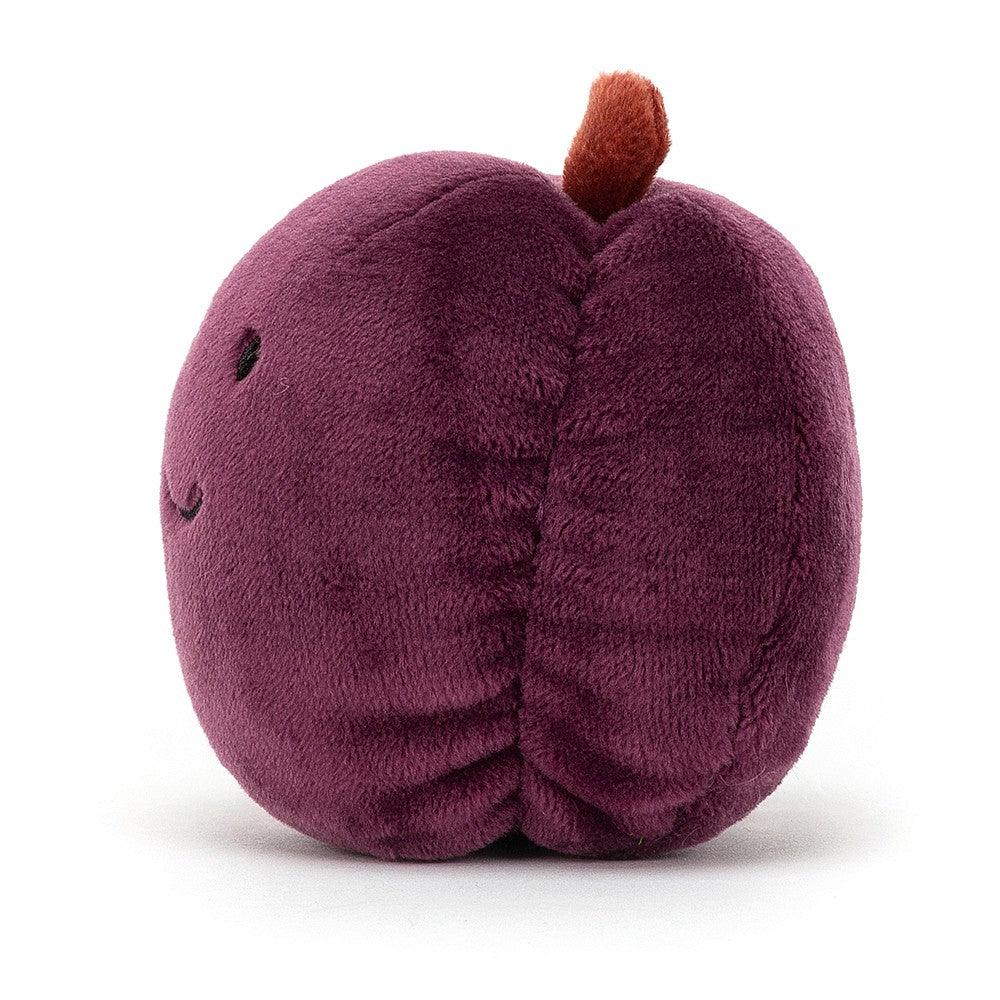 Jellycat: przytulanka śliwka Fabulous Fruit Plum 6 cm - Noski Noski