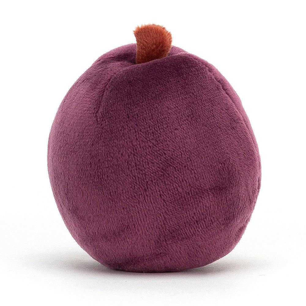 Jellycat: przytulanka śliwka Fabulous Fruit Plum 6 cm - Noski Noski