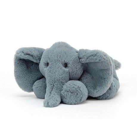 Jellycat Huggady Elephant 22 cm - mięciutka maskotka słoń, najlepszy towarzysz malucha, zapewniający komfort i bezpieczeństwo.