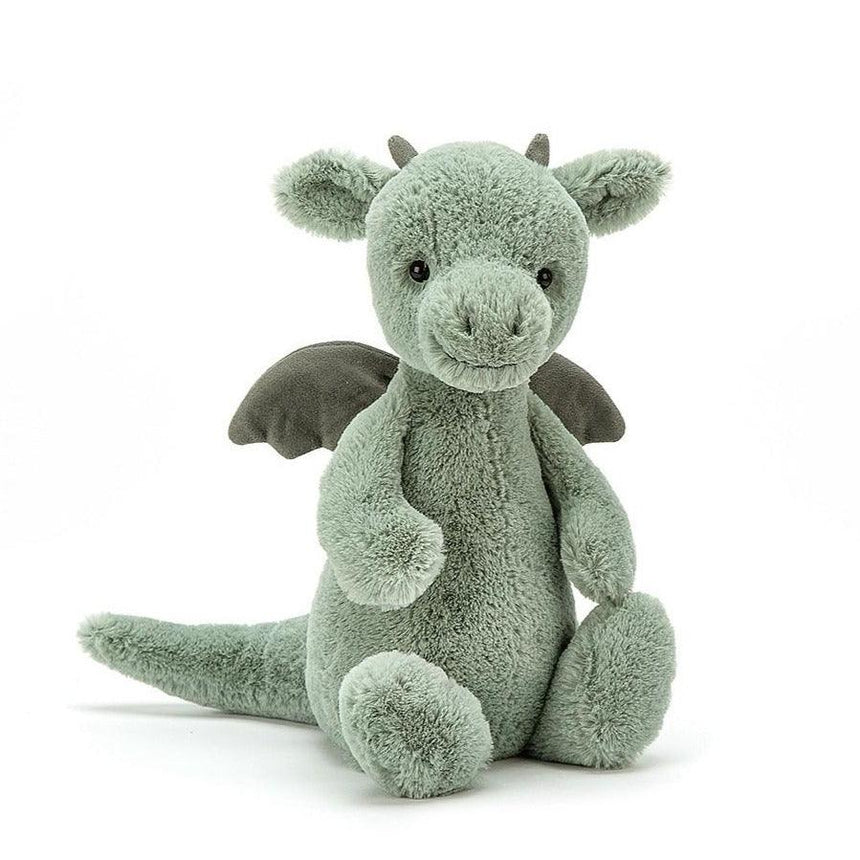Jellycat: przytulanka smok Bashful Dragon 18 cm - Noski Noski