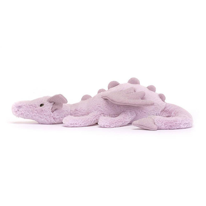 Jellycat: przytulanka smok Lavender Dragon 26 cm - Noski Noski