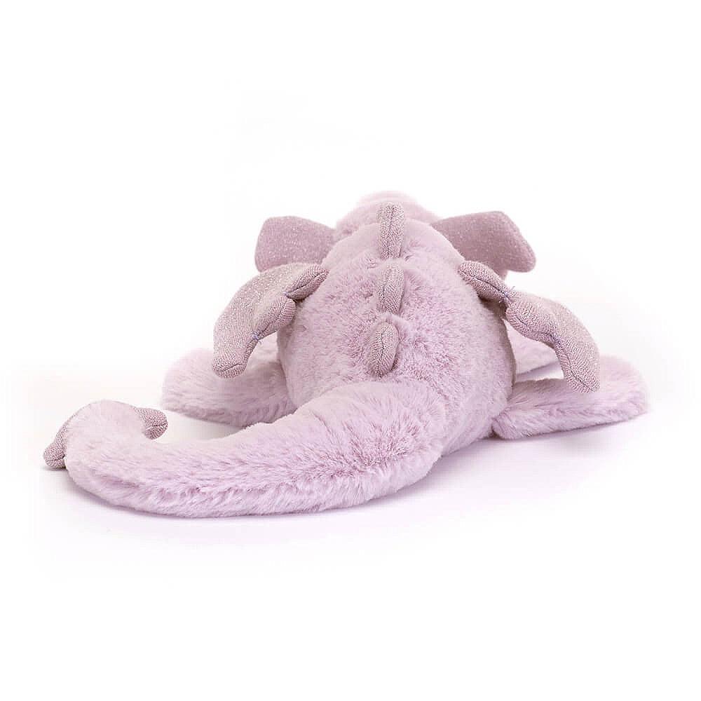 Jellycat: przytulanka smok Lavender Dragon 26 cm - Noski Noski