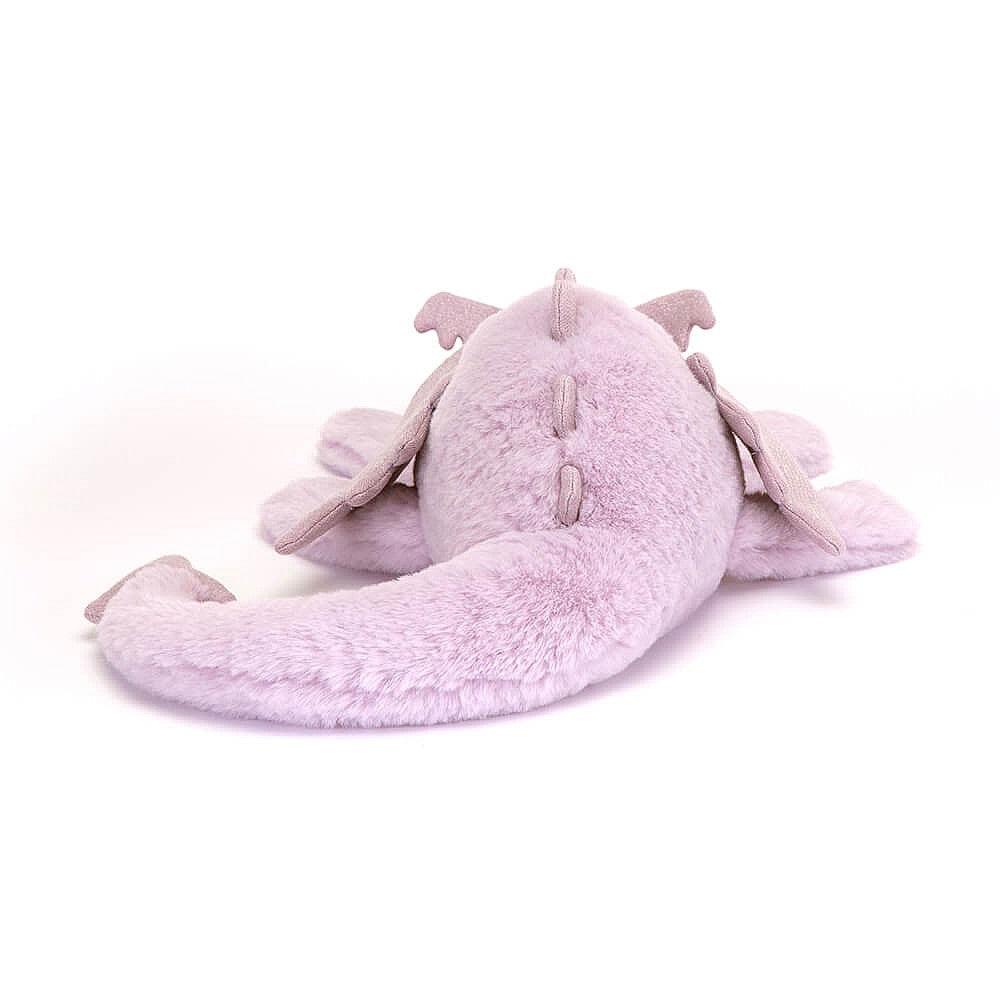 Jellycat: przytulanka smok Lavender Dragon 50 cm - Noski Noski