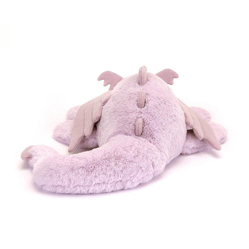 Jellycat: przytulanka smok Lavender Dragon 66 cm - Noski Noski