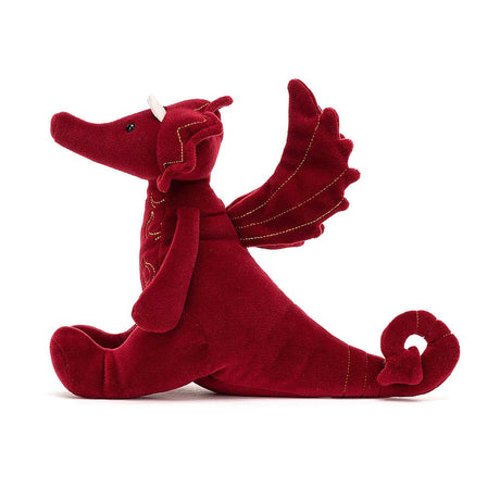 Jellycat: przytulanka smok Ruby 19 cm - Noski Noski