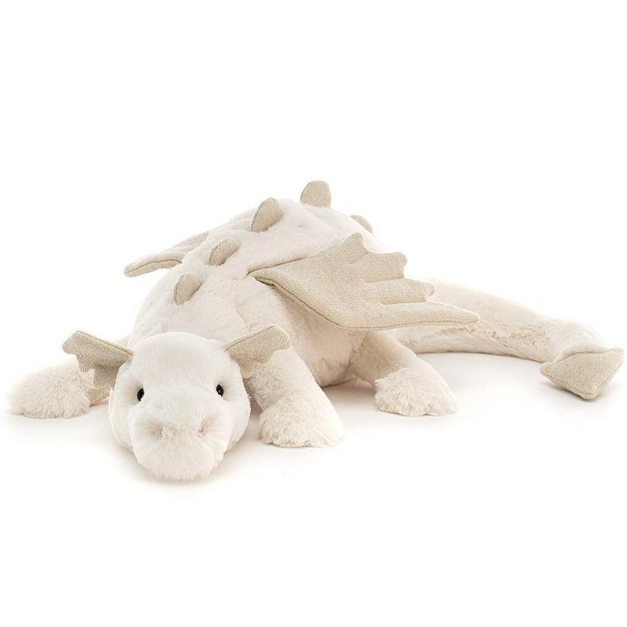 Jellycat: przytulanka smok Snow Dragon 50 cm - Noski Noski