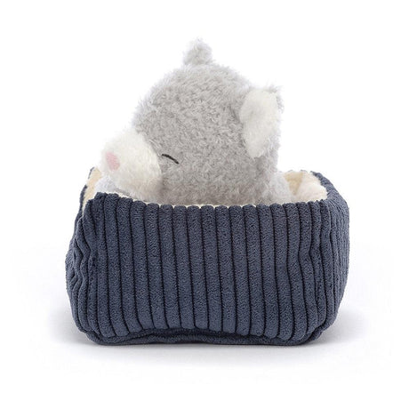 Jellycat: przytulanka śpiący kotek Napping Nipper Cat 10 cm - Noski Noski