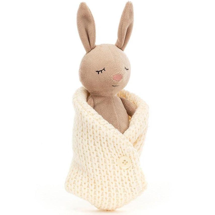 Jellycat: przytulanka śpiący króliczek Cosie Bunny 18 cm - Noski Noski