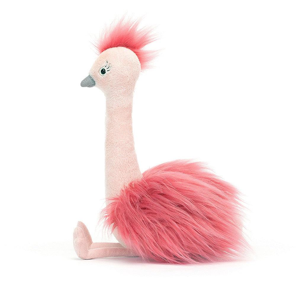 Jellycat: przytulanka struś Fou Fou Ostrich 20 cm - Noski Noski