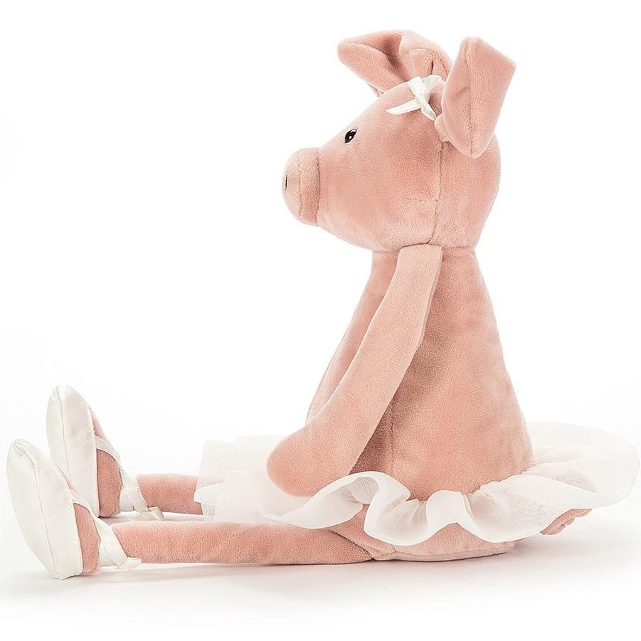 Jellycat: przytulanka świnka baletnica Dancing Darcey 33 cm - Noski Noski