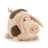 Jellycat: przytulanka świnka w plamki Higgledy Piggledy Old Spot 9 cm - Noski Noski