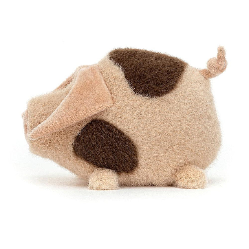 Jellycat: przytulanka świnka w plamki Higgledy Piggledy Old Spot 9 cm - Noski Noski