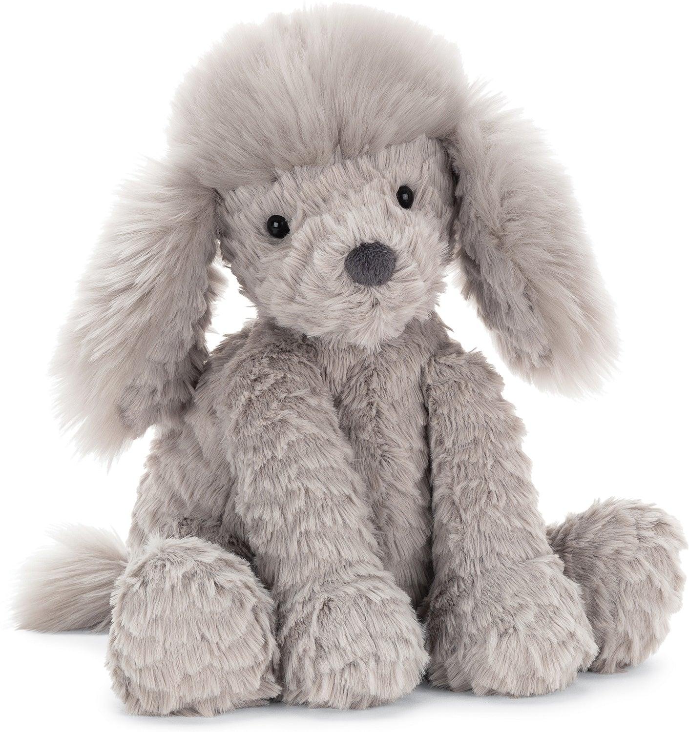 Jellycat: przytulanka szary szczeniak Fuddlewuddle Puppy 23 cm - Noski Noski