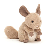 Jellycat: przytulanka szynszyla Cheeky Chinchilla Sandy 15 cm - Noski Noski